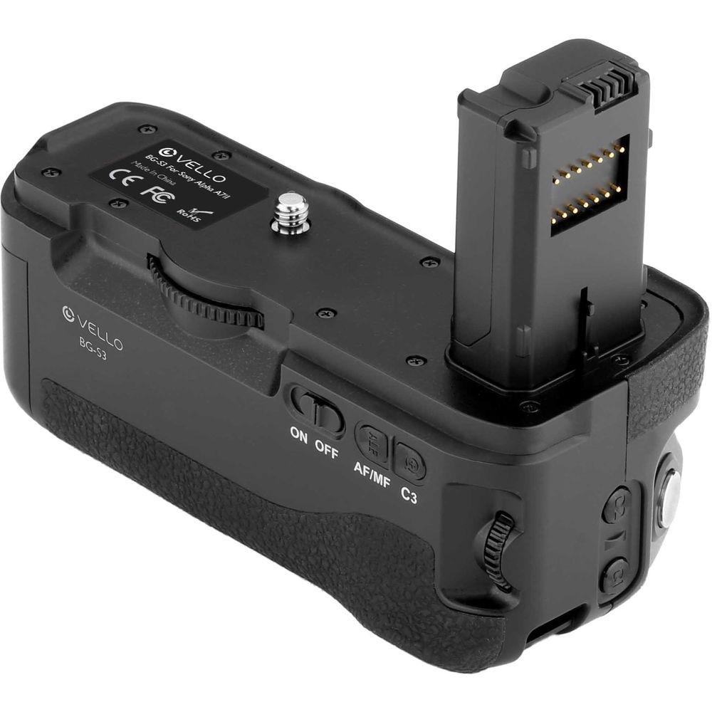 Vello BG-S3 Battery Grip for Sony Alpha a7 II, A7S II & a7R II