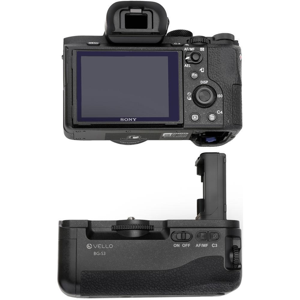 Vello BG-S3 Battery Grip for Sony Alpha a7 II, A7S II & a7R II