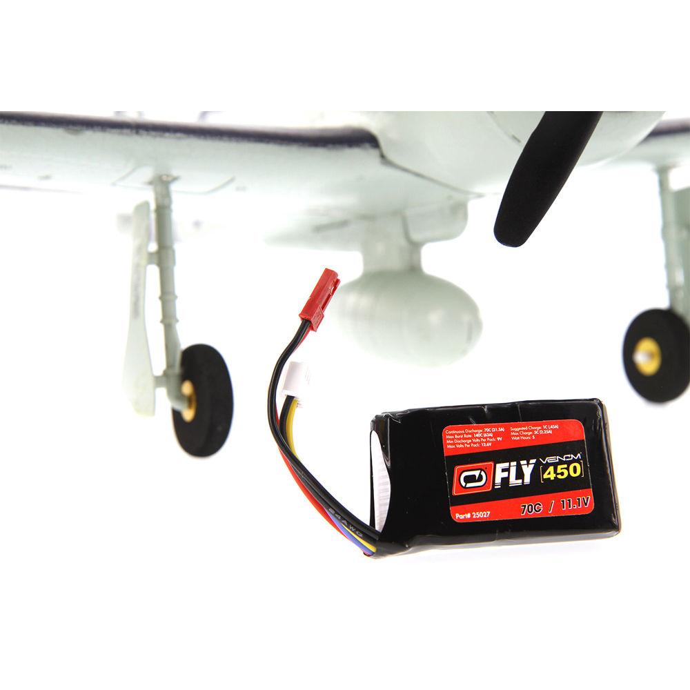 Venom Group Fly 70C 3S 450mAh 11.1V LiPo Battery with JST Plug