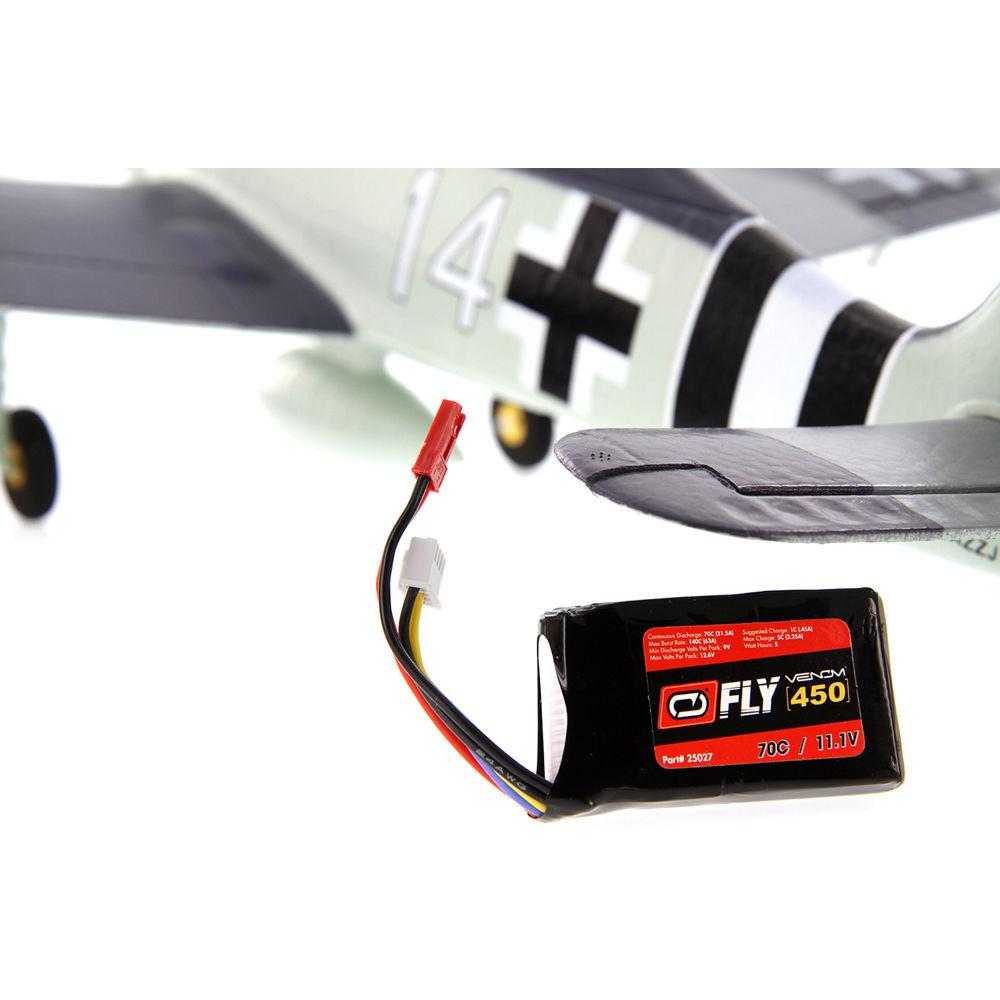 Venom Group Fly 70C 3S 450mAh 11.1V LiPo Battery with JST Plug