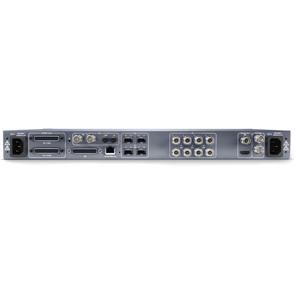 AJA 4-Channel 2K HD SD or 1-Channel 4K UHD Frame Synchronizer