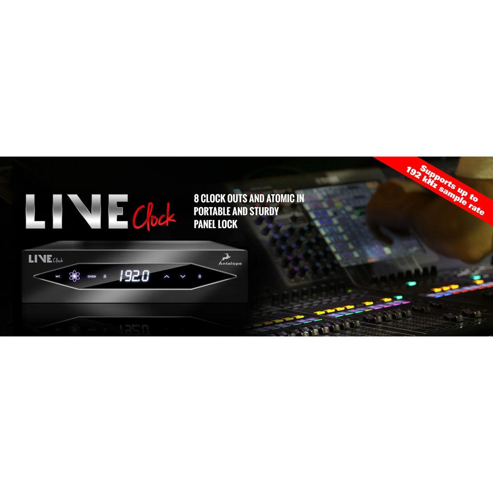 Antelope LiveClock - 192 kHz Live Master Clock