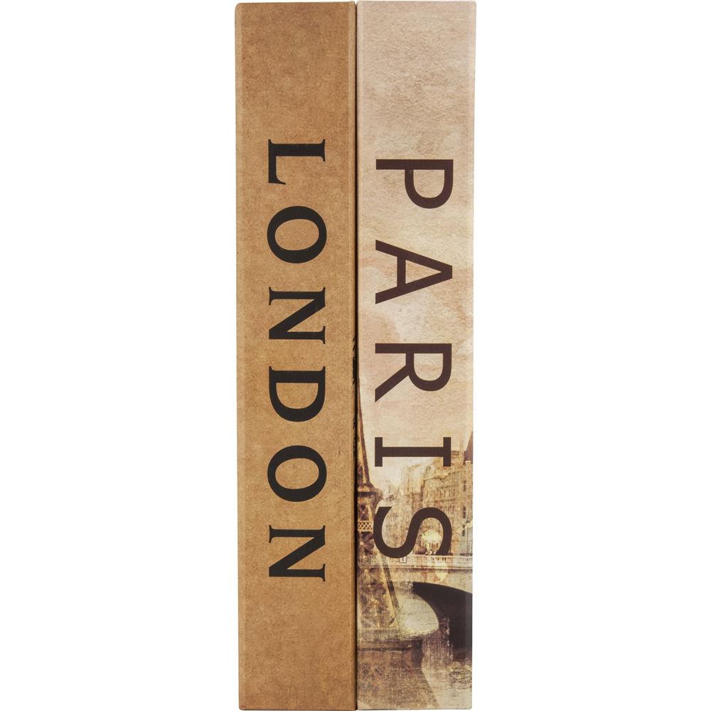 Barska Paris and London Dual Book Lock Box with Key Lock