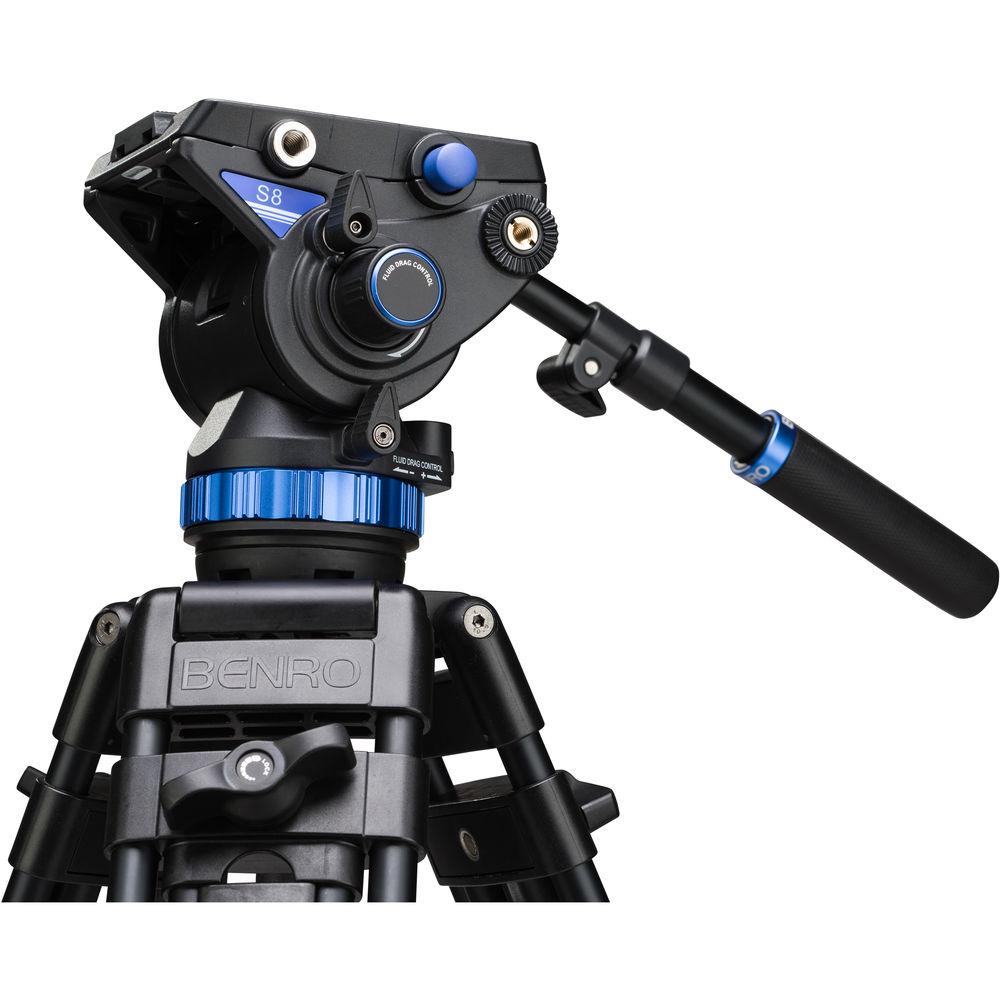 Benro S8 Dual Stage Video Tripod Kit