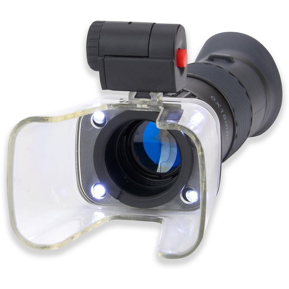 Carson MagniScope 3-in-1 LED Monocular, Loupe, and Microscope