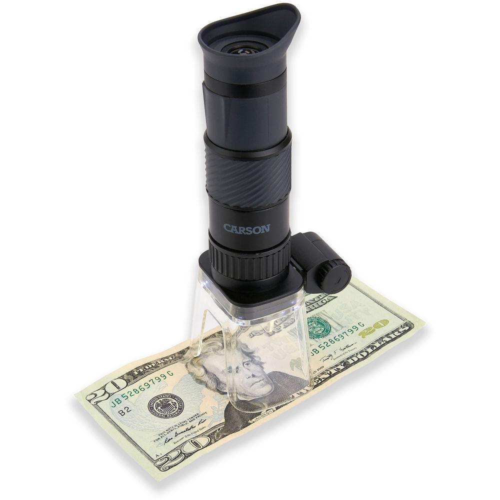 Carson MagniScope 3-in-1 LED Monocular, Loupe, and Microscope