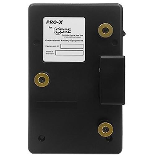 Core SWX VoltBridge Gold Mount to Gold Mount Adapter with 2 Powertaps for iOS Android