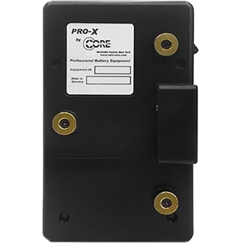 Core SWX VoltBridge Gold Mount to V-Mount Adapter with 2 Powertaps for iOS Android