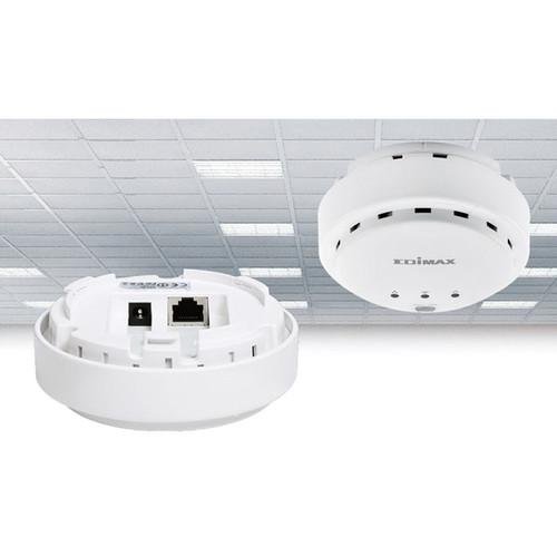 EDIMAX Technology EW-7428HCN N300 High Power Ceiling Mount Wireless PoE Range Extender Access Point
