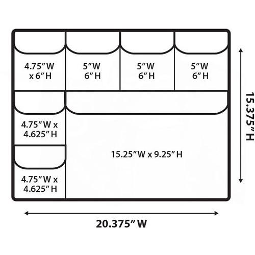 Harrison Pelican 1560 Lid Pockets