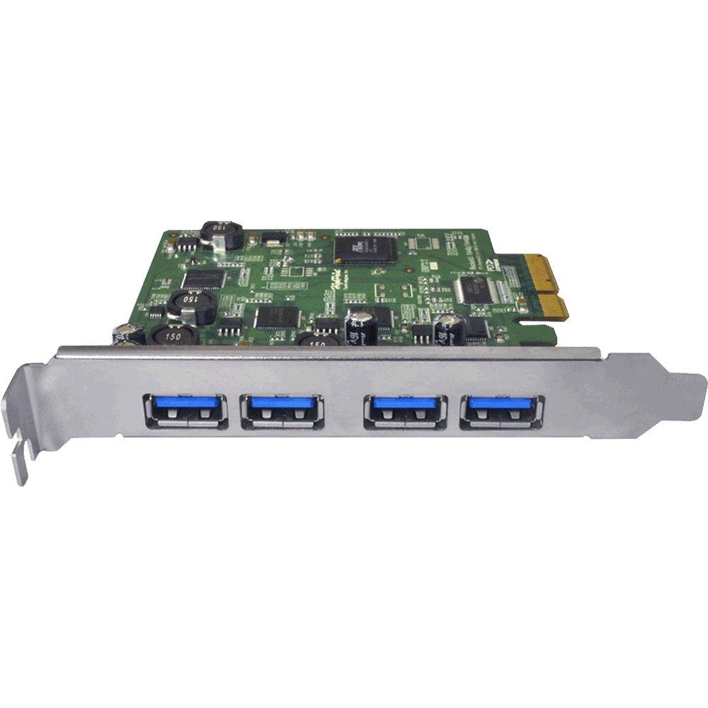 HighPoint RocketU 1144D 4-Port USB 3.0 PCIe 2.0 x4 HBA Controller Card