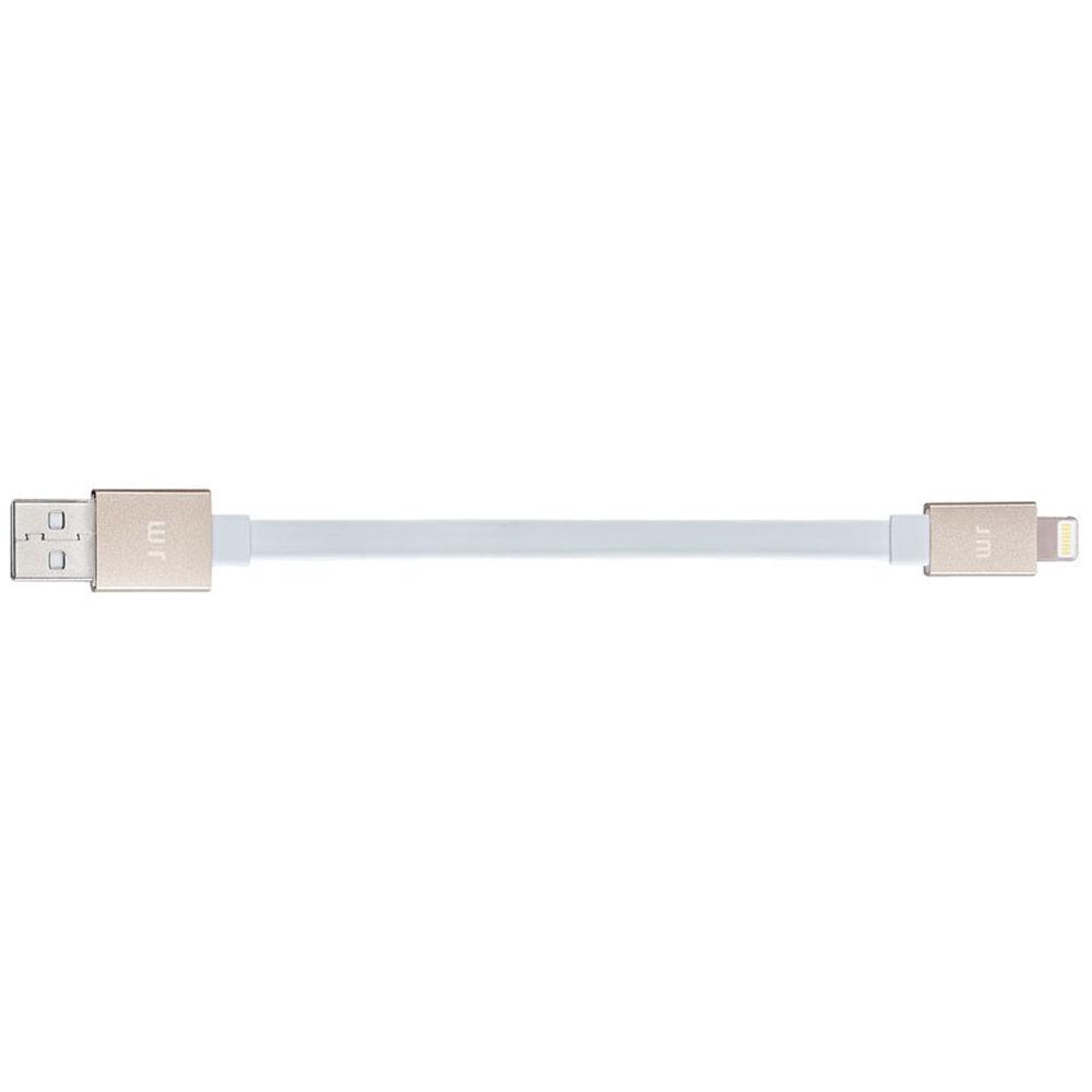 Just Mobile 4" AluCable Flat Mini Cable for Lightning Devices