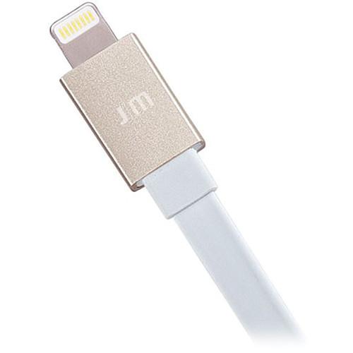 Just Mobile 4" AluCable Flat Mini Cable for Lightning Devices
