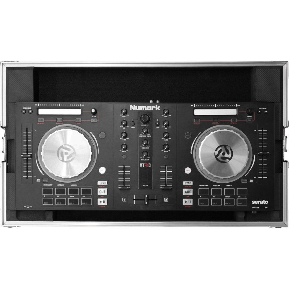 Odyssey Innovative Designs Flight Ready Series - Hard Case for Numark Mixtrack 3 and Mixtrack Pro 3 DJ Controllers