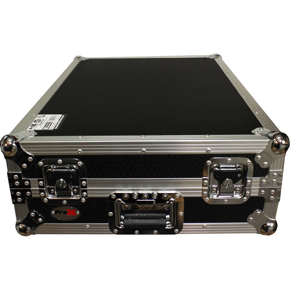 ProX Flight Case with Wheels for Numark NS7II and NS7III Digital Controller