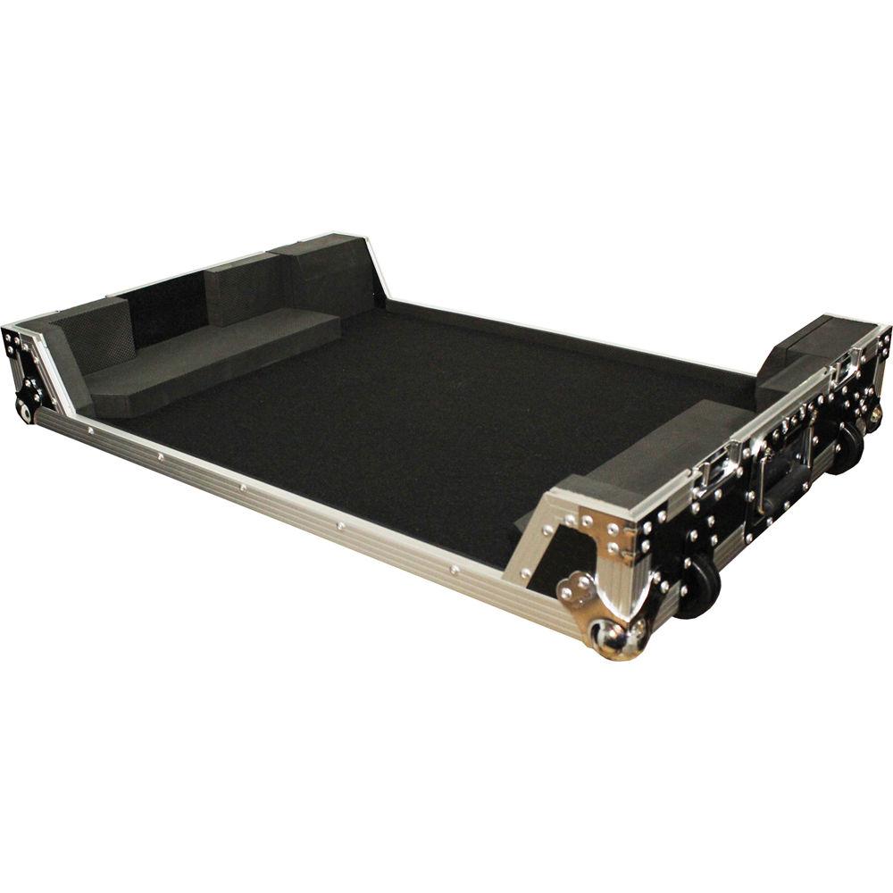 ProX Flight Case with Wheels for Numark NS7II and NS7III Digital Controller