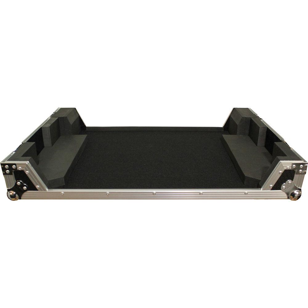ProX Flight Case with Wheels for Numark NS7II and NS7III Digital Controller