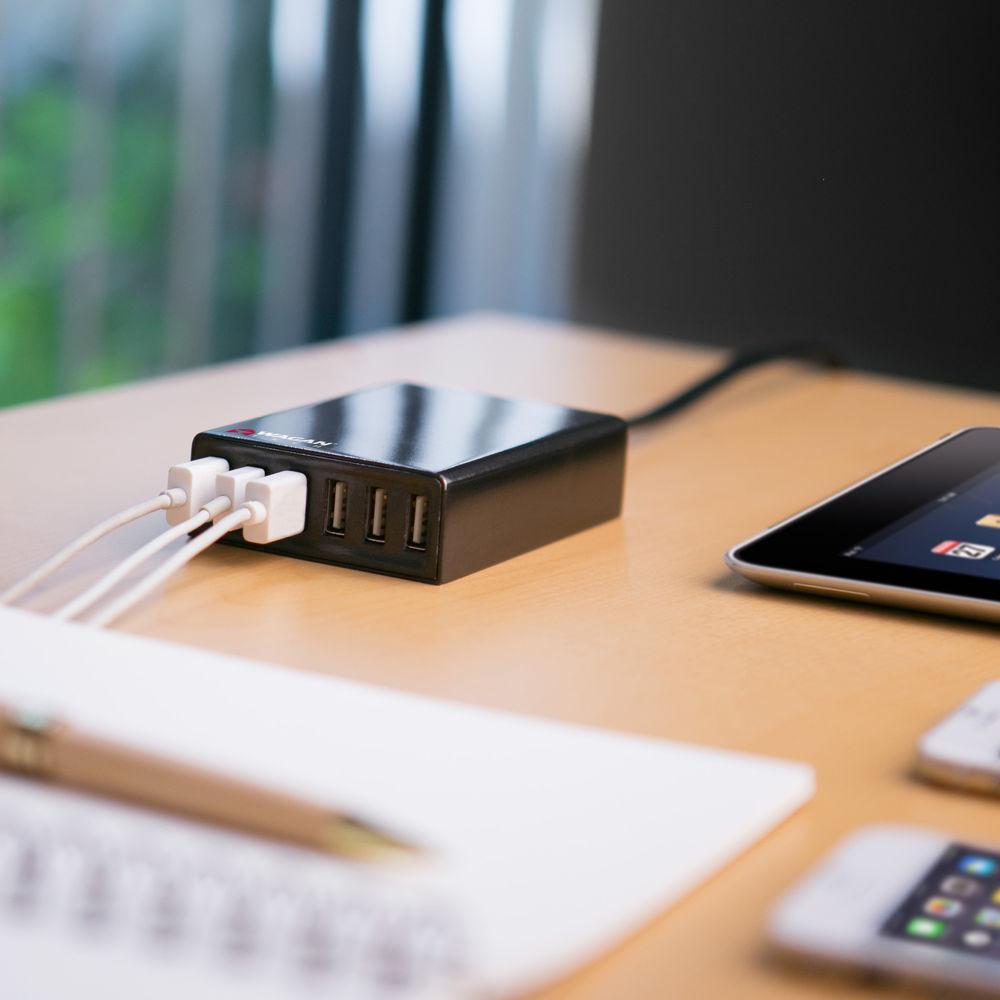 WAGAN USB LifeHub 6-Port Desktop Charger