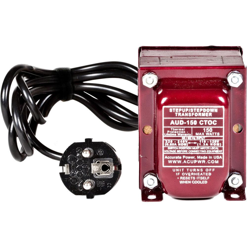 ACUPWR AUD-150 Step-Up Step-Down Transformer