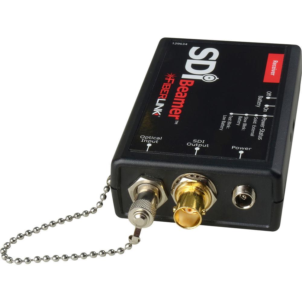 Camplex Silver Bullet 3G-SDI to Fiber Converter Extender & Cable Reel System