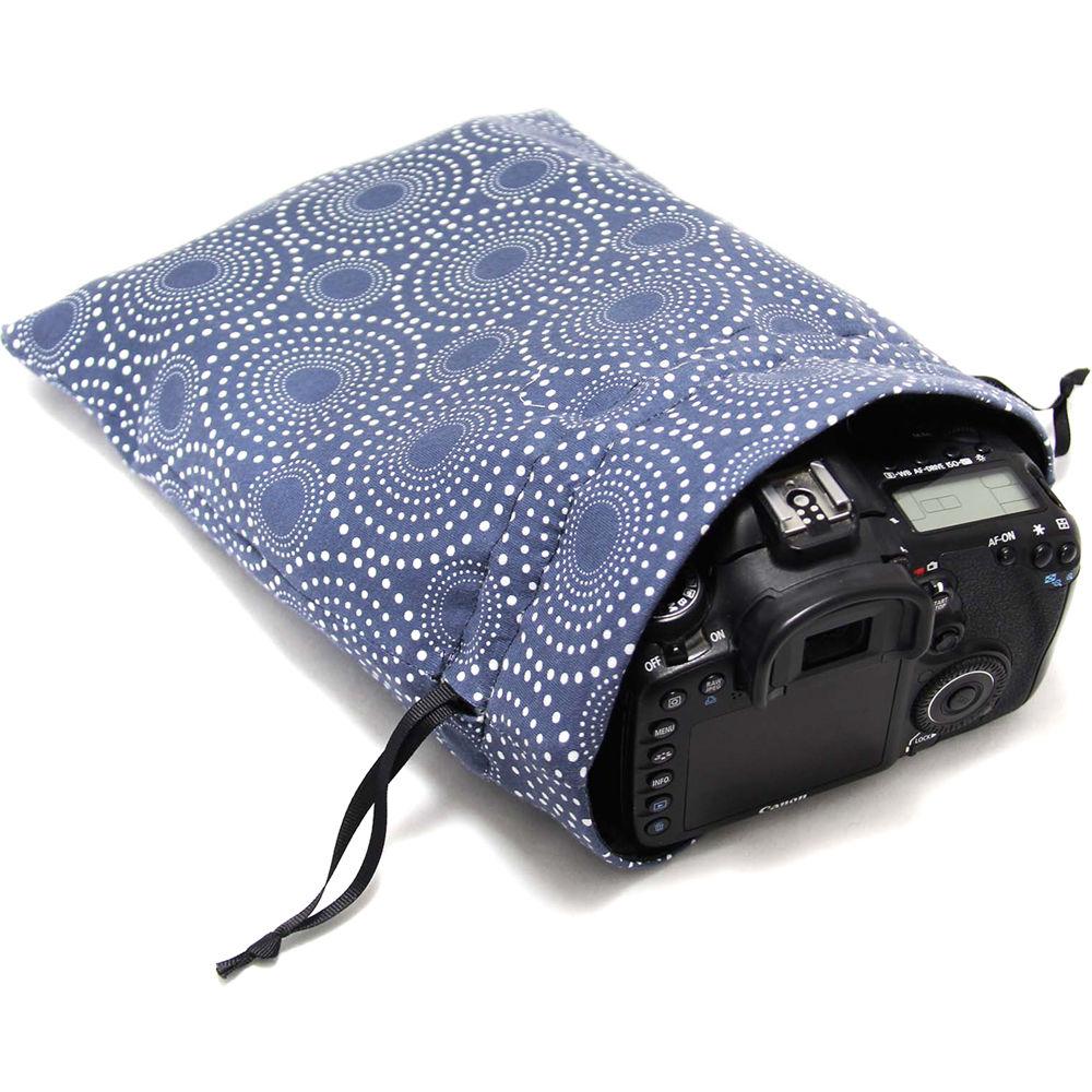 Capturing Couture Blue Mirrorless Camera Protective Tote Bag