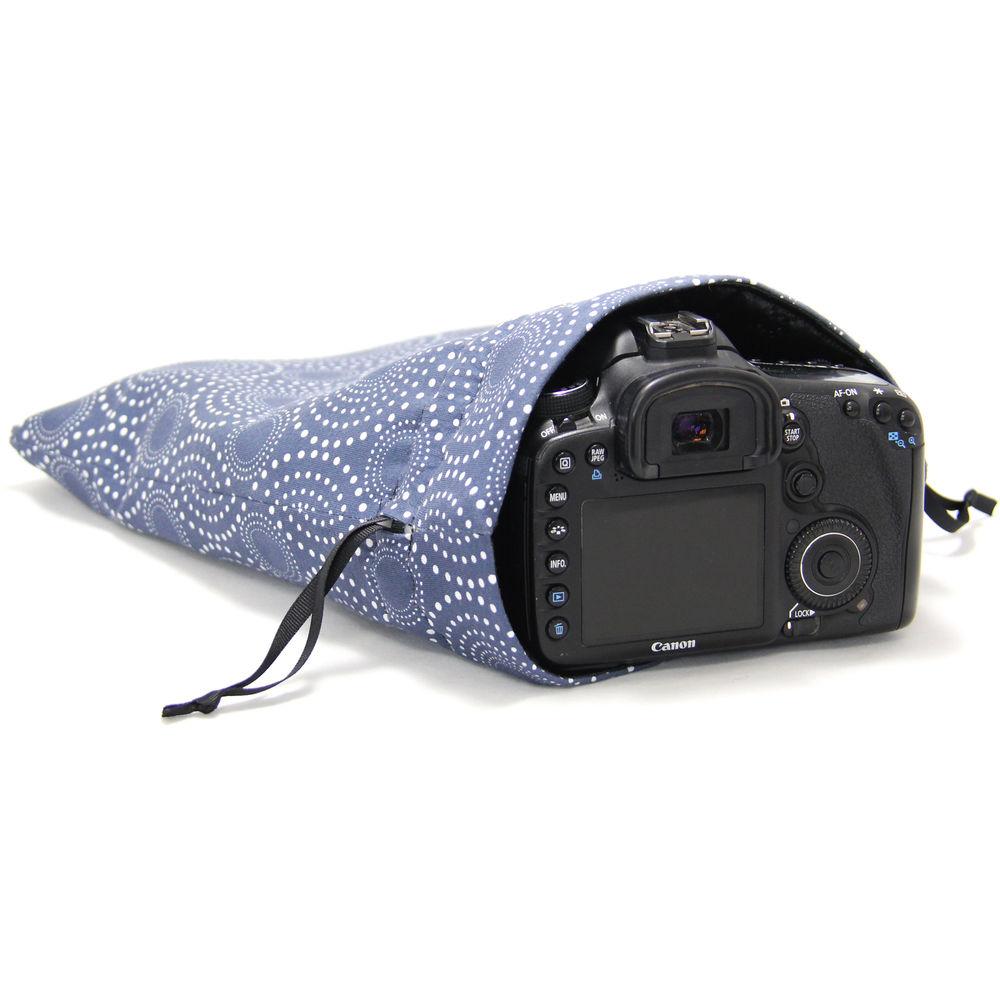 Capturing Couture Blue Mirrorless Camera Protective Tote Bag