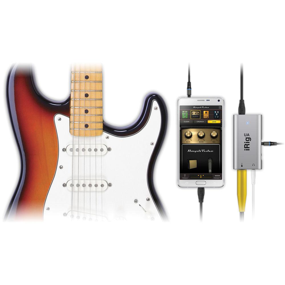 IK Multimedia iRig UA Universal Guitar Interface & Processor For Android