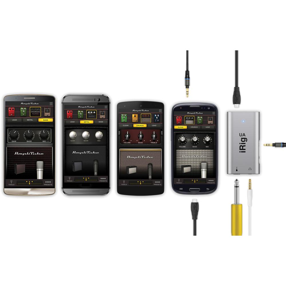 IK Multimedia iRig UA Universal Guitar Interface & Processor For Android