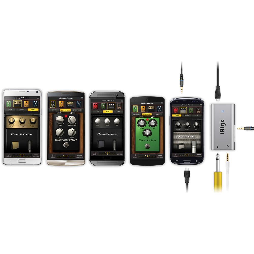 IK Multimedia iRig UA Universal Guitar Interface & Processor For Android