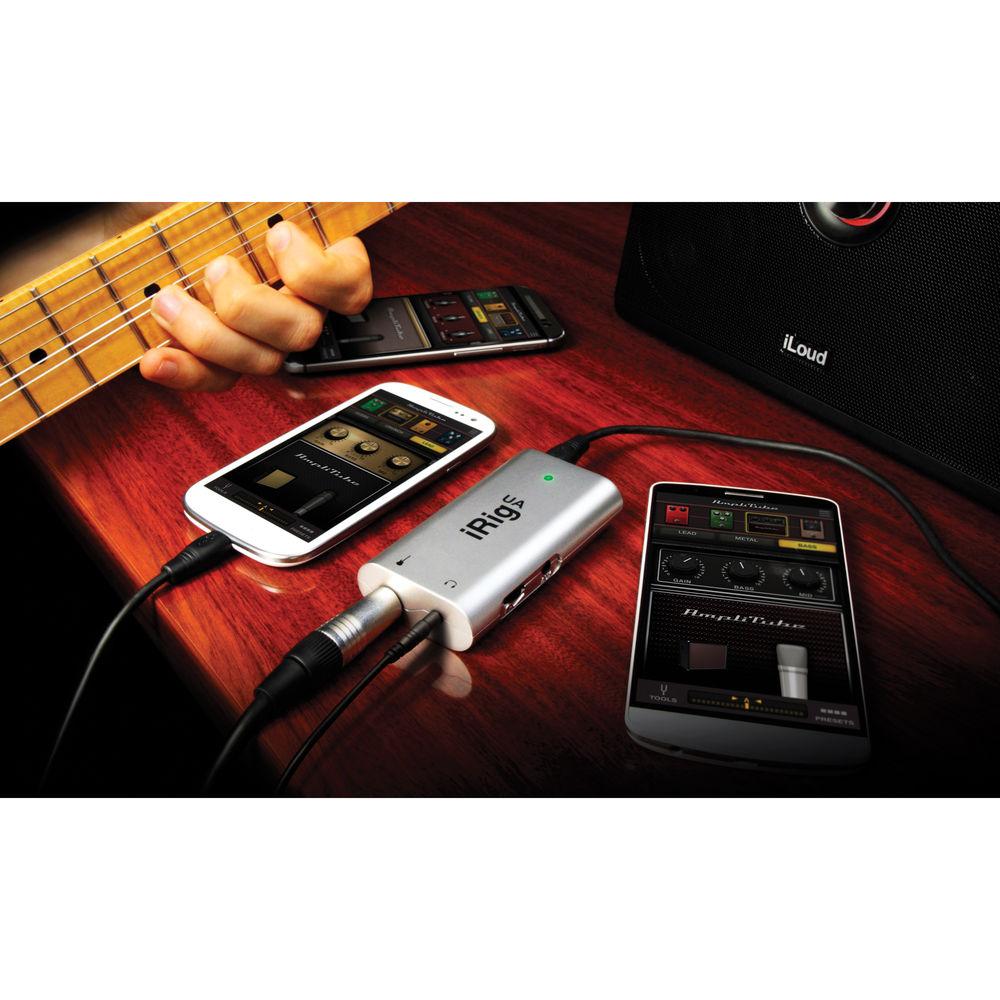 IK Multimedia iRig UA Universal Guitar Interface & Processor For Android