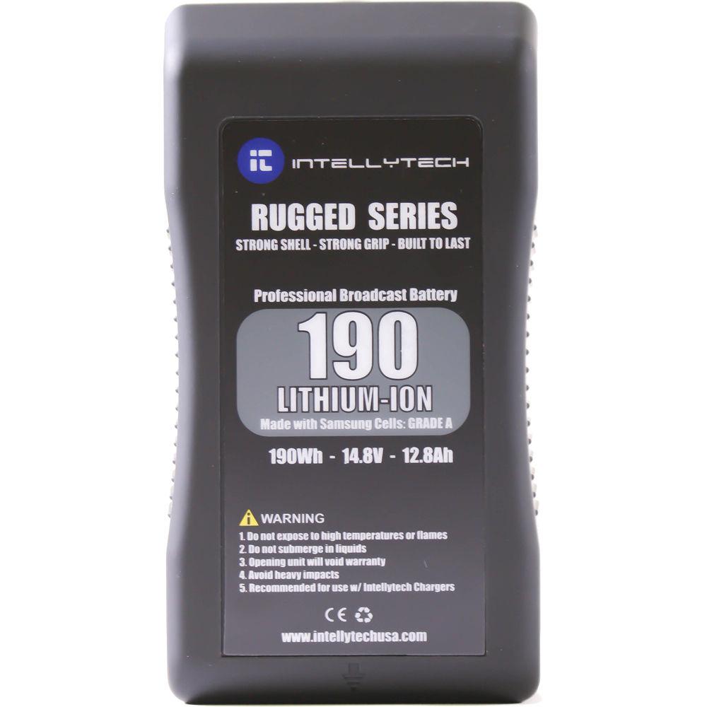 Intellytech 190Wh Rugged Series Li-Ion Battery Pack with V-Mount