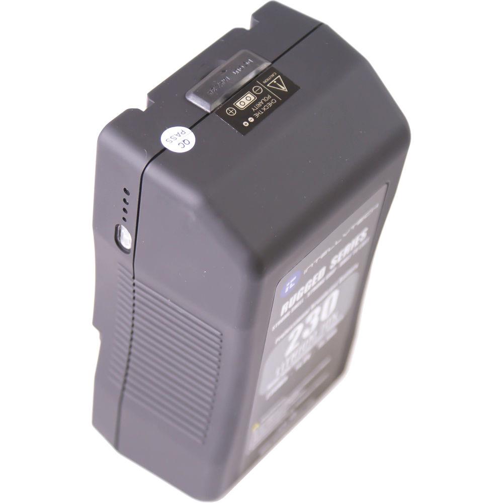Intellytech 230Wh Rugged Series Li-Ion Battery Pack with V-Mount