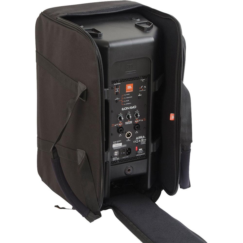 JBL BAGS EON610-Bag with 10 mm Padding Dual Accessories Carry Handles for EON610
