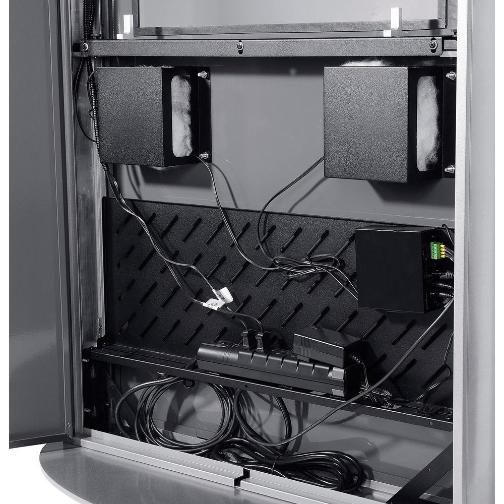 Peerless-AV Portrait Kiosk for 55" Display