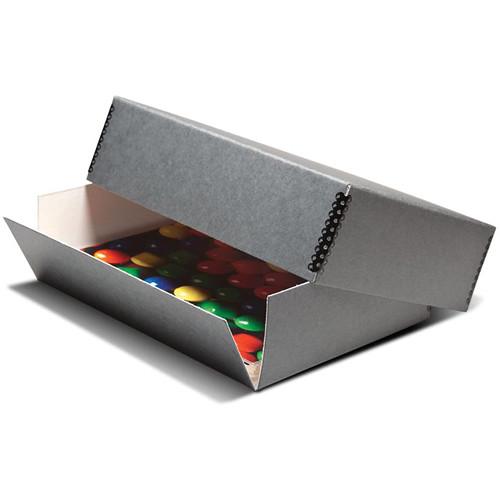 Print File 11.5 x 14.5 x 3" Drop-Front Metal Edge Archival Storage Box
