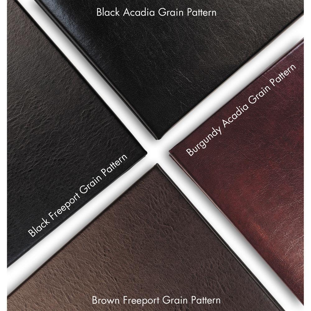 Print File Gallery Leather Presentation C-Series Album with Window