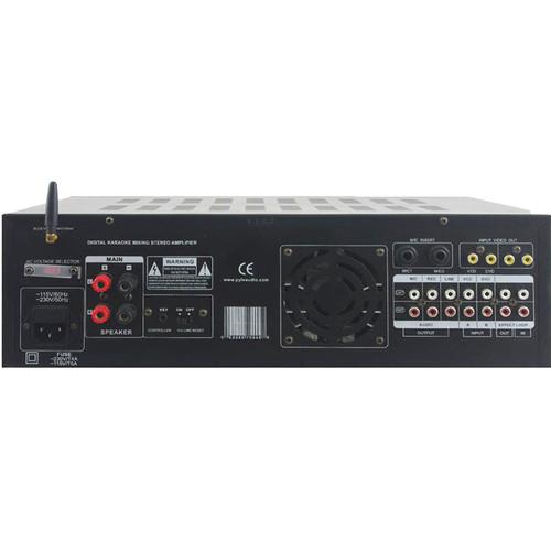 Pyle Pro 2000W Karaoke Mixer Amplifier with Bluetooth