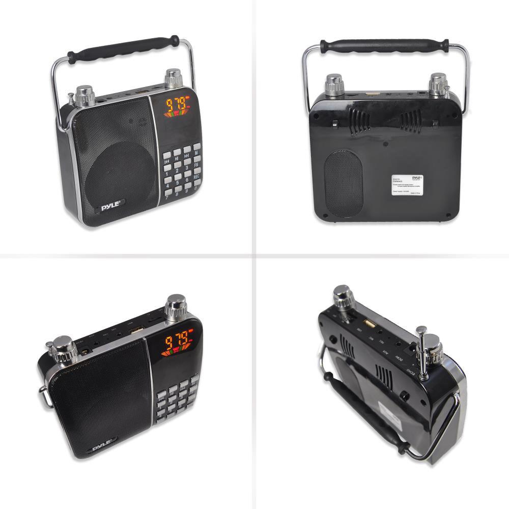 Pyle Pro Portable Karaoke Radio & PA Speaker System