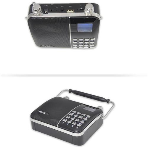 Pyle Pro Sing Along Portable Karaoke Radio & PA Speaker System