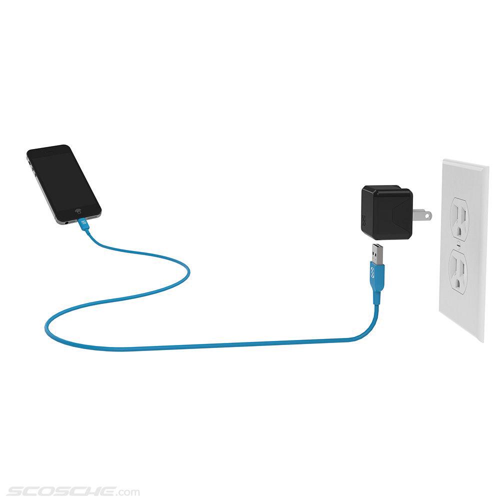 Scosche superCUBE flip 12 Watt USB Wall Charger