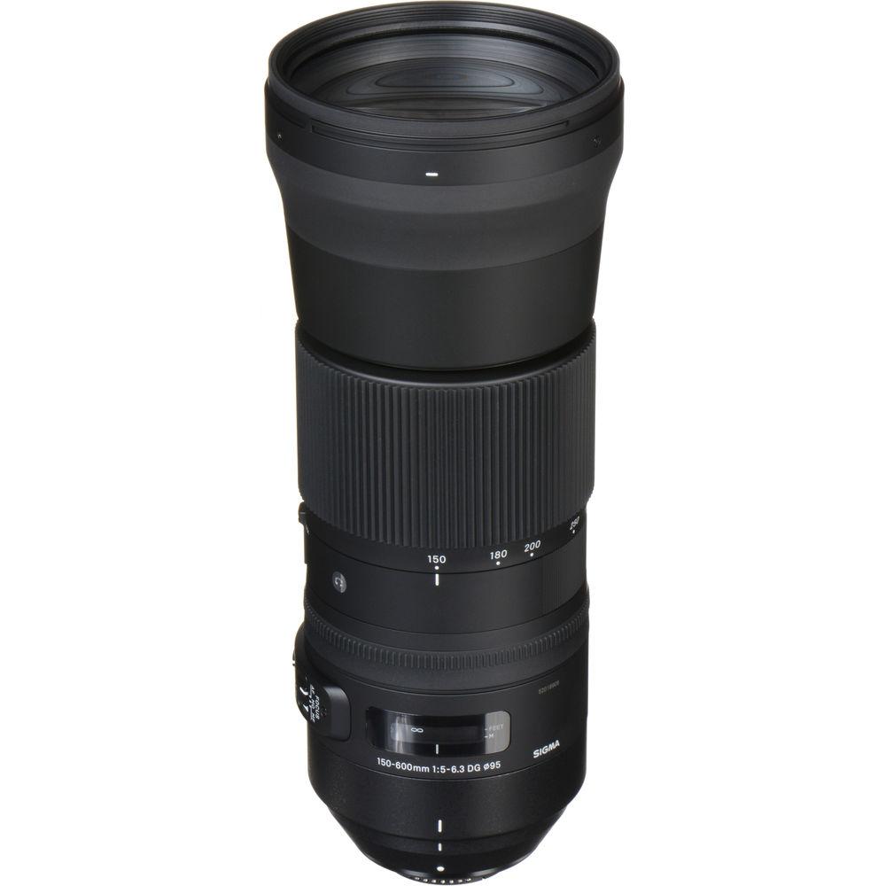Sigma 150-600mm f 5-6.3 DG OS HSM Contemporary Lens and TC-1401 1.4x Teleconverter Kit for Nikon F