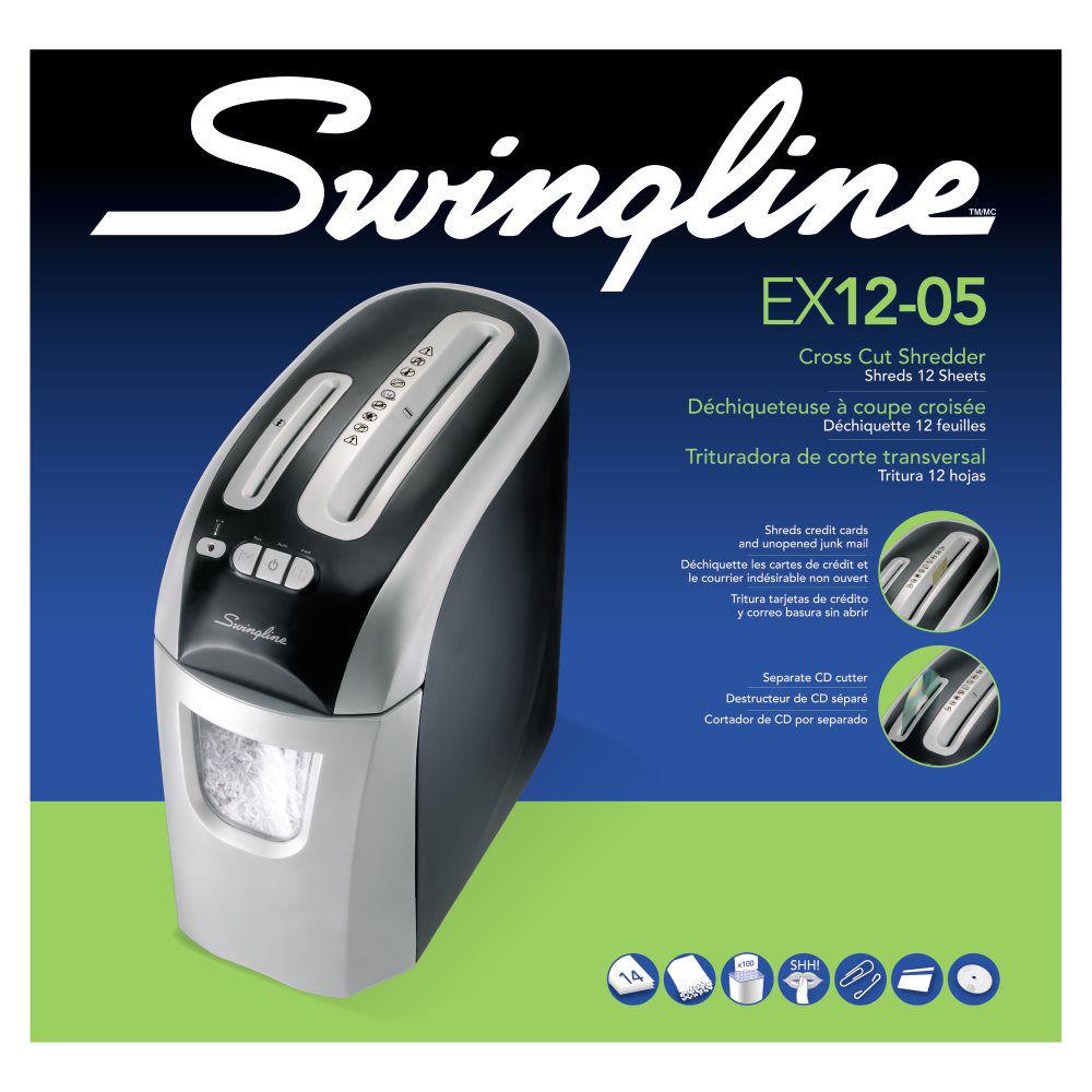 Swingline EX12-05 Super Cross-Cut Shredder
