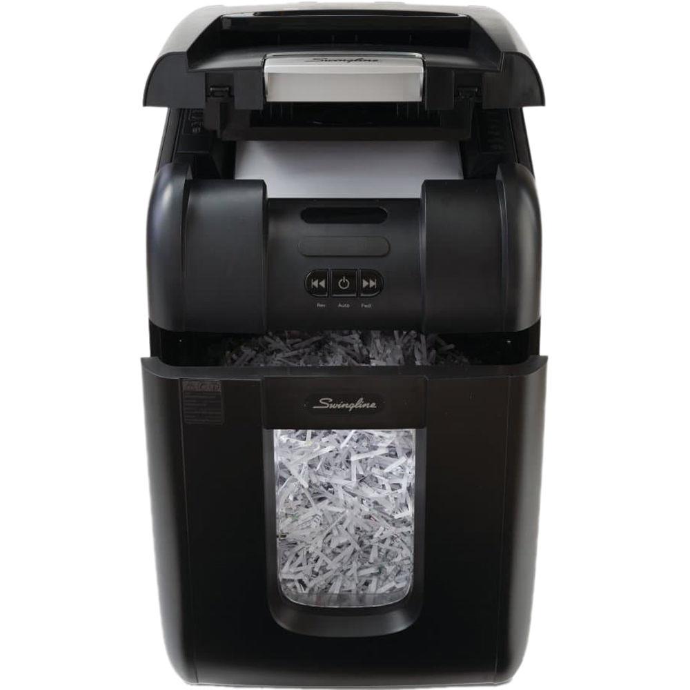 Swingline Stack-and-Shred 200X Cross-Cut Auto-Feed Shredder