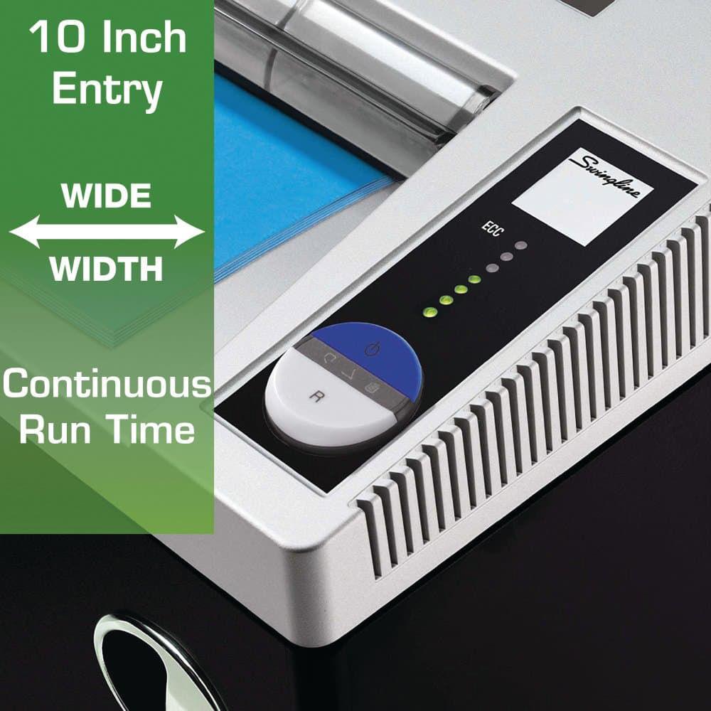 Swingline TAA Compliant CHS10-30 High-Security Commercial Shredder with Jam Stopper