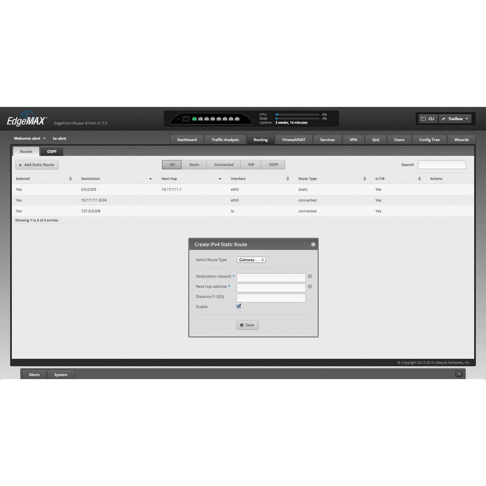 Ubiquiti Networks EP-S16 EdgePoint 16-Port Gigabit PoE-Compliant WISP Switch