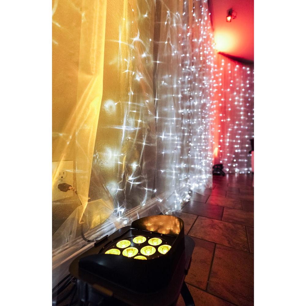 American DJ Flat Par QA12XS - RGBA LED Wash Light with Snoot