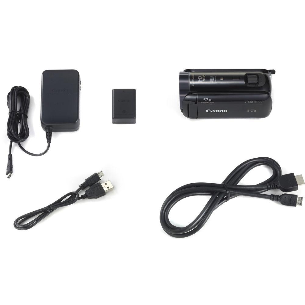 Canon 16GB VIXIA HF R70 Full HD Camcorder