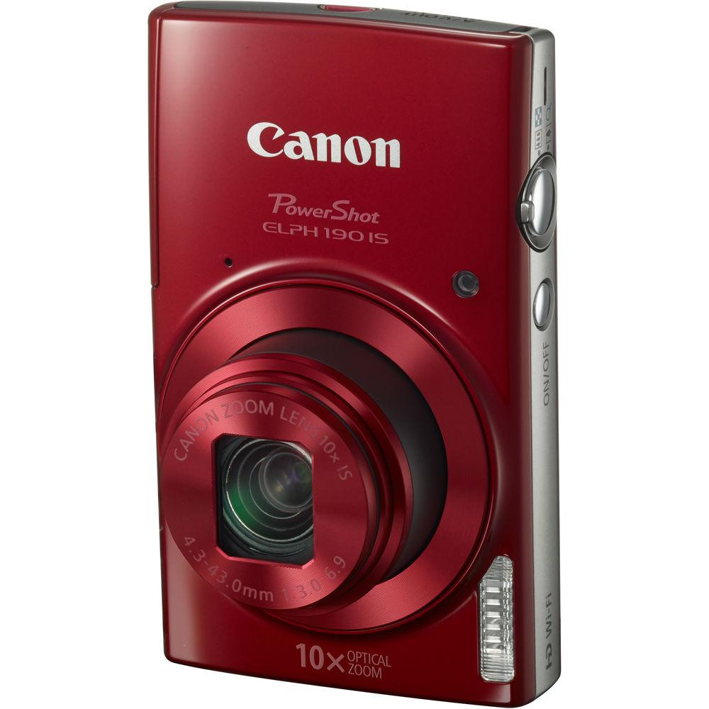 Canon PowerShot ELPH 190 IS Digital Camera