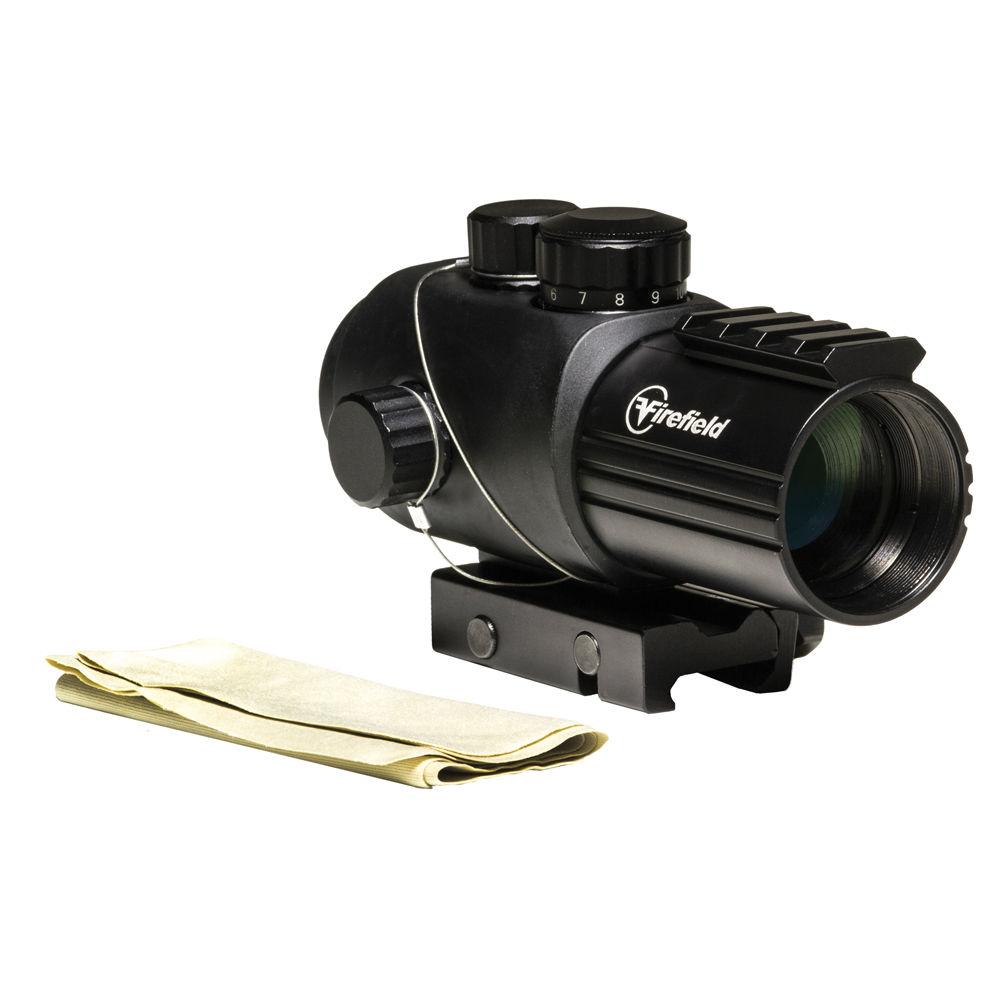 Firefield 3x30 Prismatic Sight with Red-Black Circle Dot Reticle
