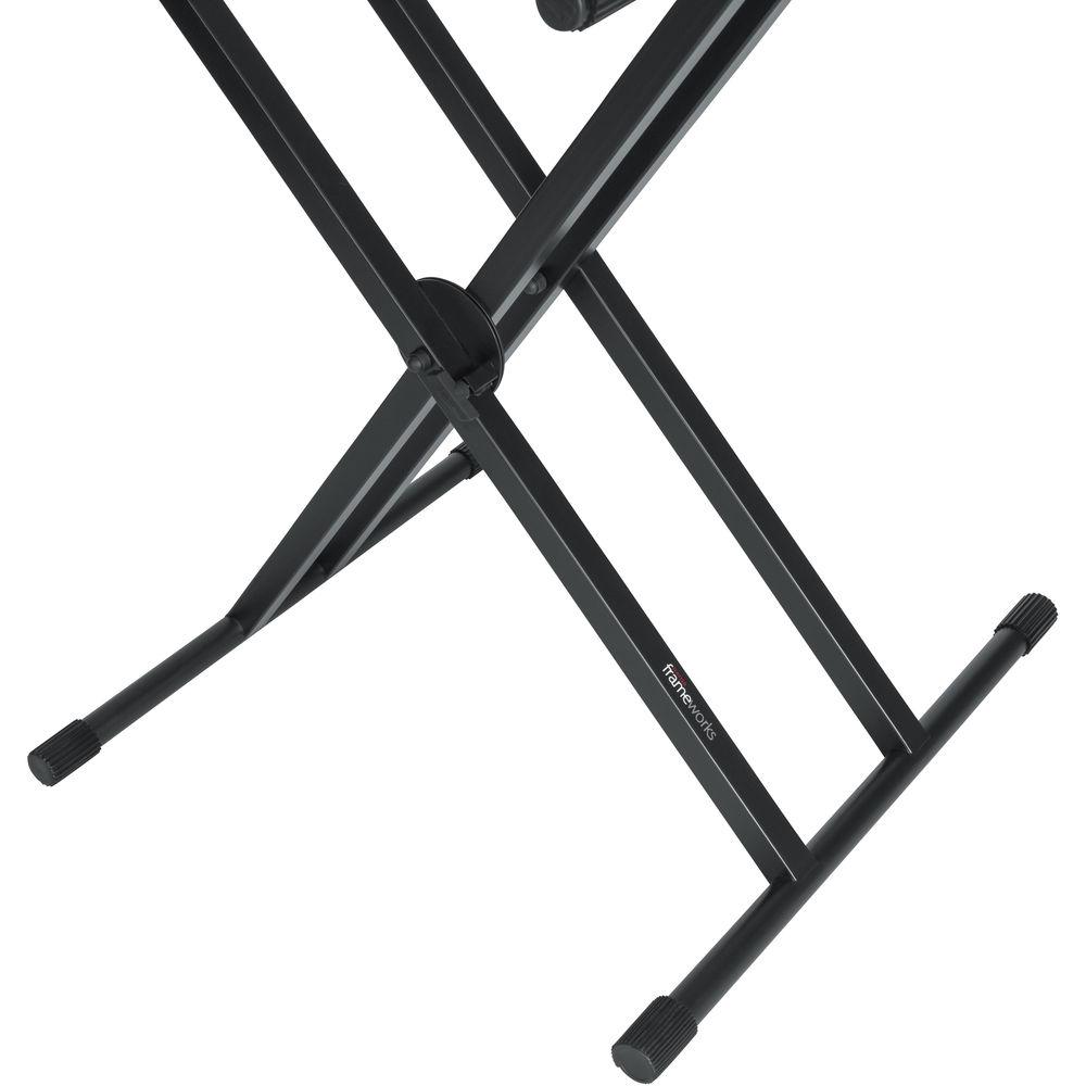 Gator Cases Frameworks Deluxe 2-Tier X-Style Keyboard Stand